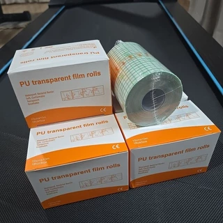 #ฟิล์มกันน้ำ #เกรดพรีเมี่ยม #transparent waterproof film rolls, #wound dressing 5cm, 10cm