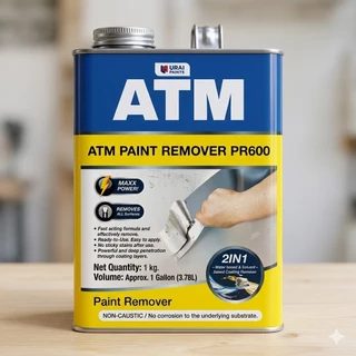 น้ำยาลอกสี เอทีเอ็ม ( ขนาด1 กก./3 กก.) (ATM Paint Remover No. PR600) ยาลอกสี ลอกได้ทุกพื้นผิว
