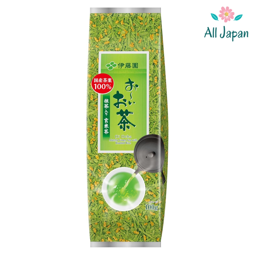 🌸ชาเขียวข้าวคั่วญี่ปุ่น Itoen Oi Ocha Matcha Green Tea With Roasted Rice ใช้ใบชาญี่ปุ่นแท้ 100%