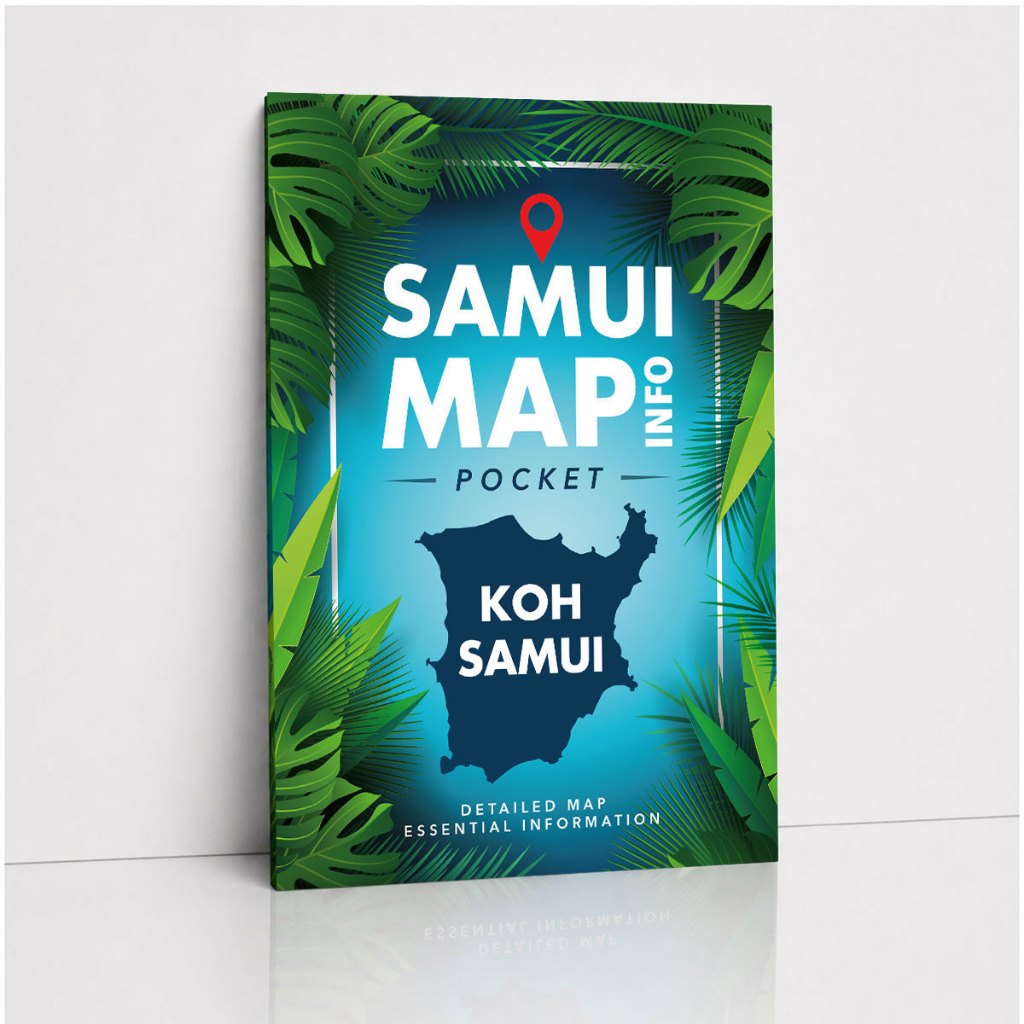 Samui Map Info Pocket | Koh Samui Tourist Map | Travel Map Thailand