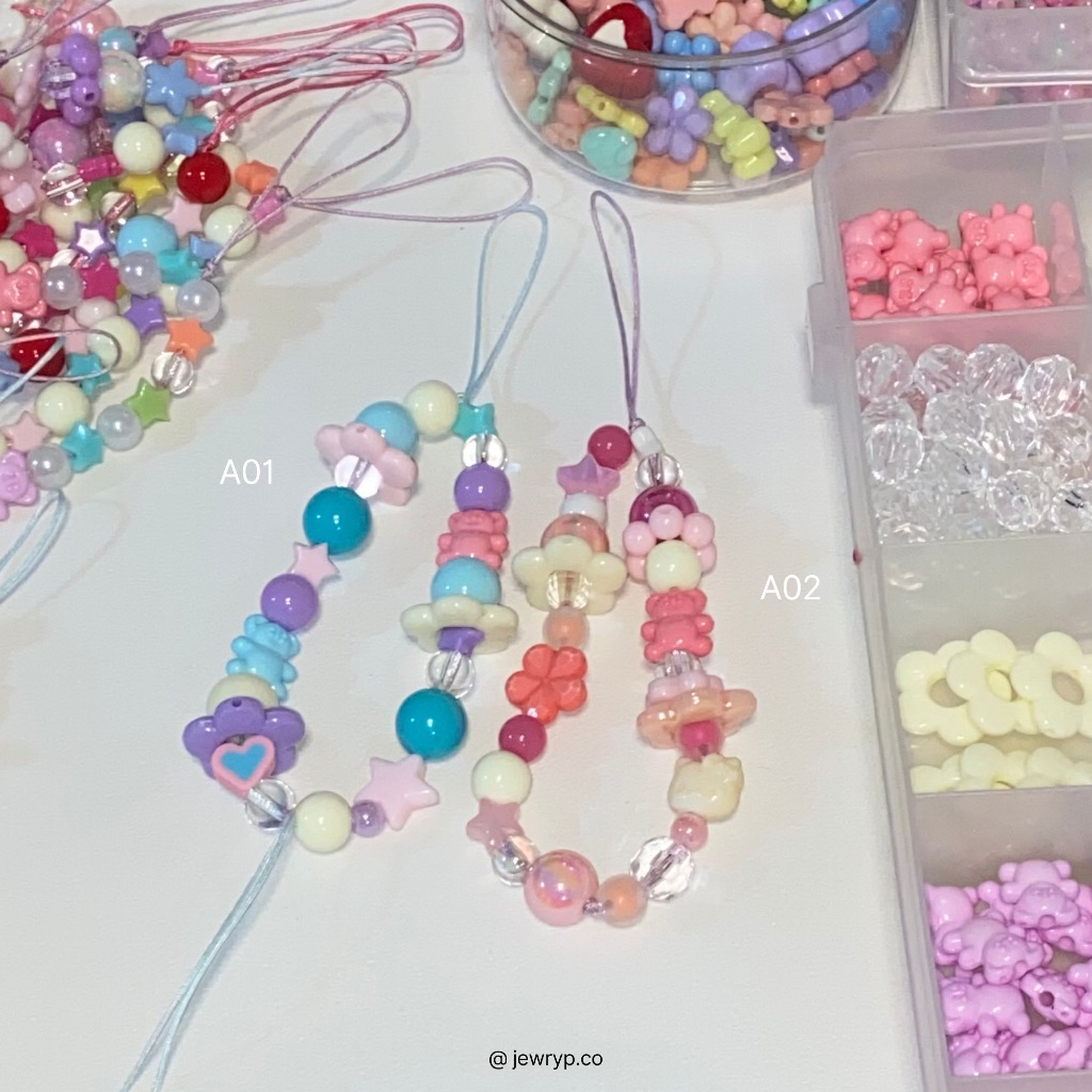(พร้อมส่ง🍓) สายห้อยโทรศัพท์ phone strap