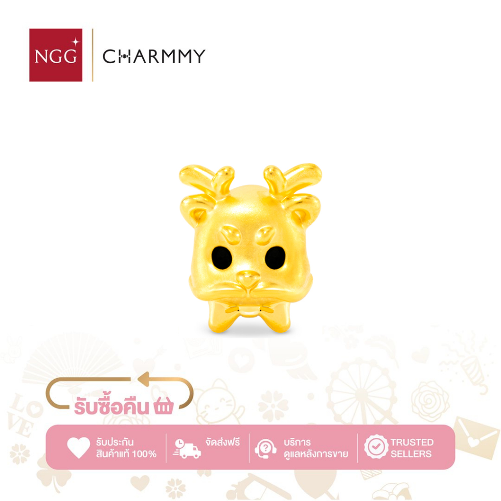 NGG ชาร์ม 12 ปีนักษัตร Zoom Zoom Zodiac ฟรีสายอะไหล่ตกแต่ง ชาร์มมงคล มีใบรับประกันสินค้า