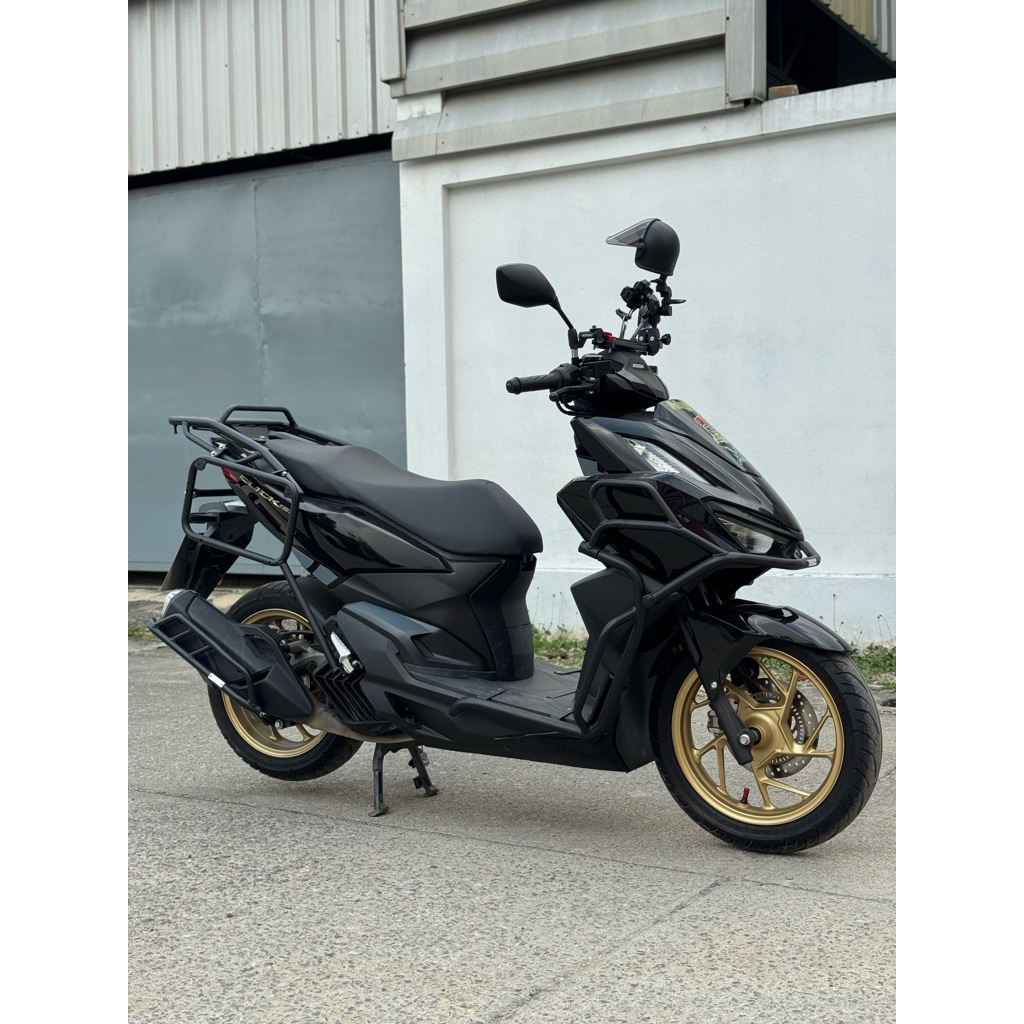 HUK RIDER-แคชบาร์/แร็คท้าย/แร็คข้าง/การ์ดท่อ-HONDA-CLICK160
