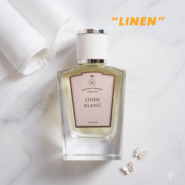 (New 2026)~🌤️🫧 Butterfly Reserved Linen Blanc EDP🫧💦 Fresh & Clean แท้💯จากช้อป