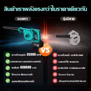 【รับประกัน 10 ปี】เครื่องเป่าลมไร้สาย เครื่องเป่าลม 3IN1 688Vมอเตอร์ทรงพลัง ดูดฝุ่น และงานกลางแจ้ง เครื่องเป่าลมไฟฟ้า