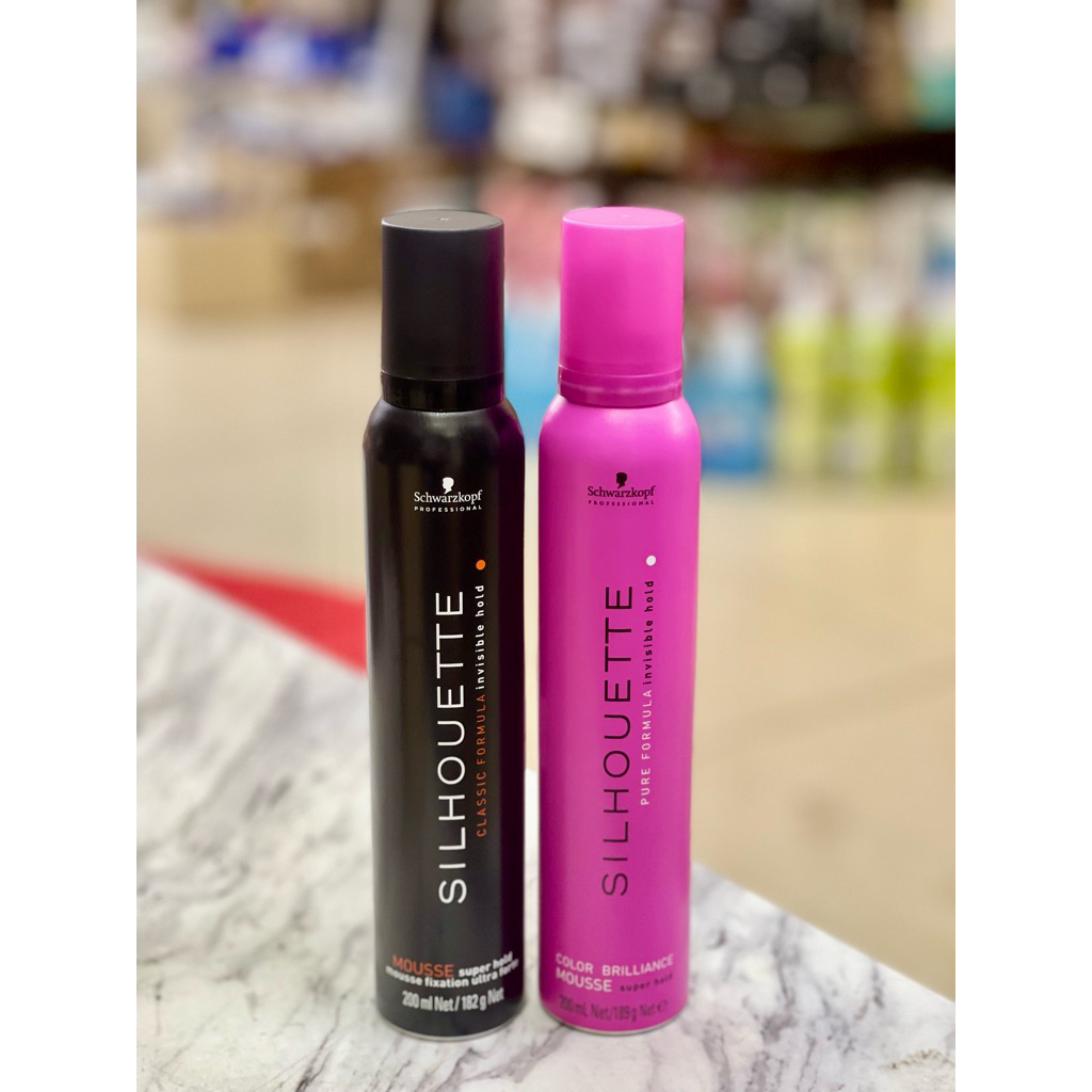 Schwarzkopf Silhouette ชวาสคอฟ มูสจัดแต่งทรงผม 200 ml