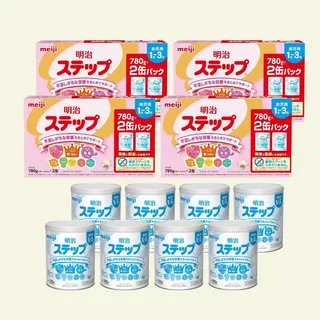 🩷 ยกลัง 💙 นมผง Meiji Milk Step Easy Powder นมผงสำหรับเด็ก 1-3 ปี สินค้าใหม่