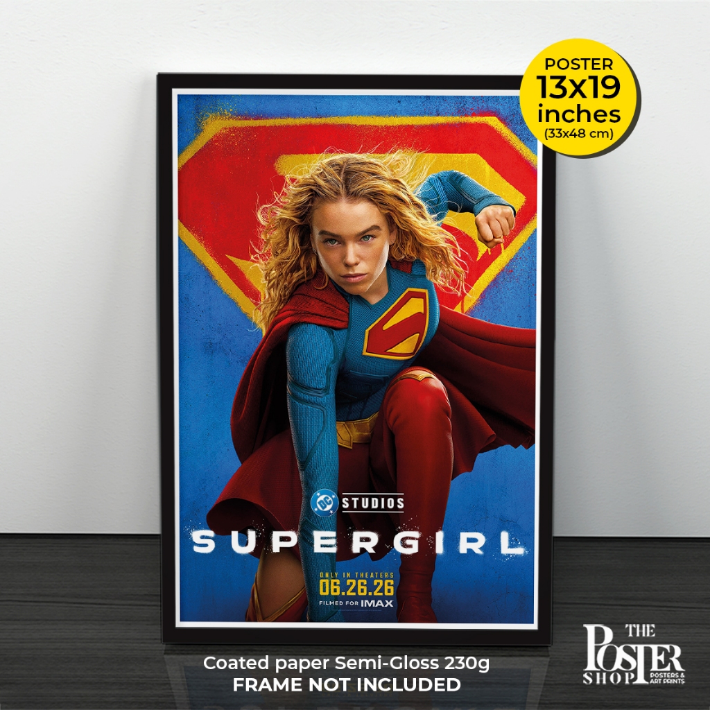 SUPERGIRL Poster โปสเตอร์ซูเปอร์เกิร์ล 2026 ดีซีสตูดิโอส์