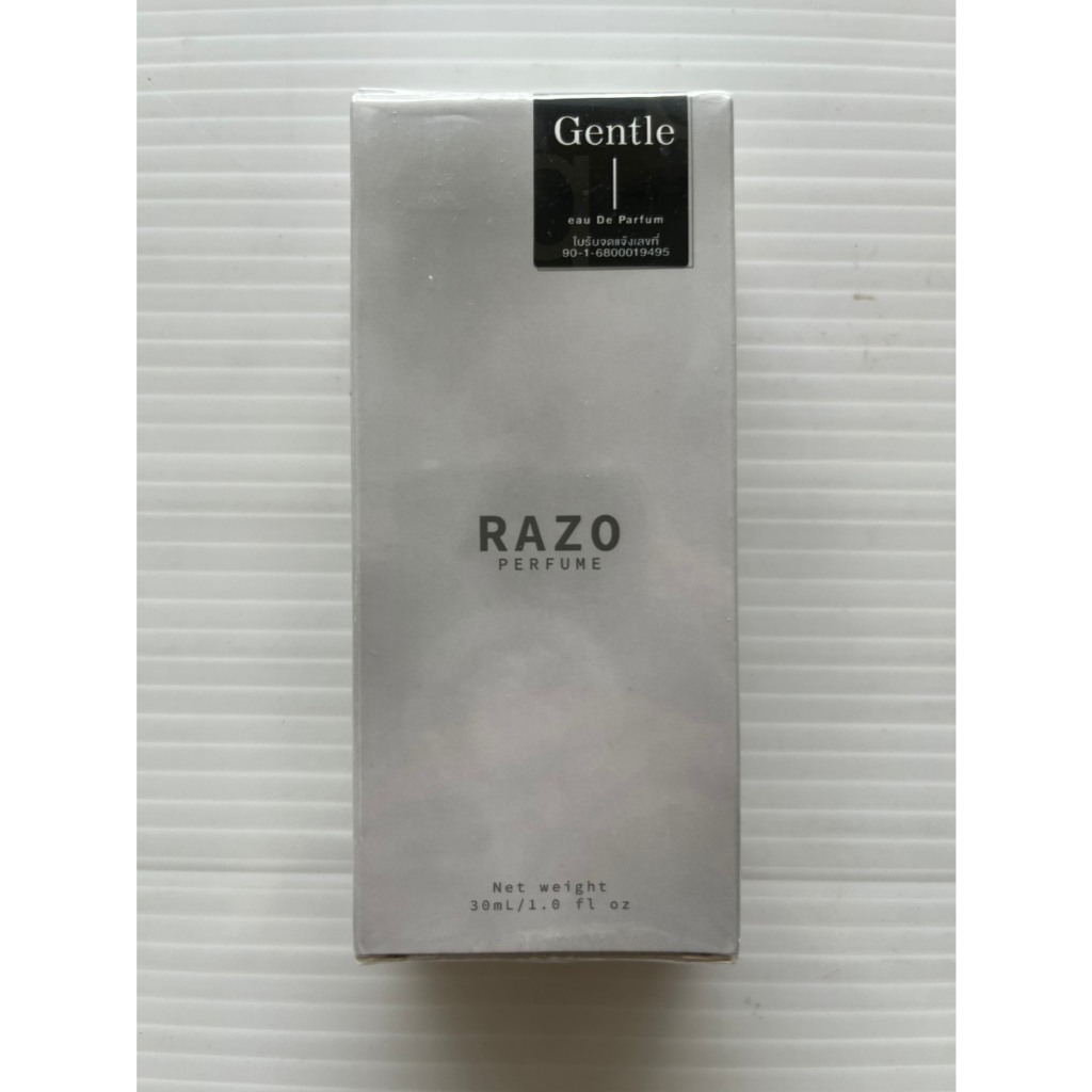RAZO Eau De Parfum กลิ่น Gentle น้ำหอมผู้ชายกลิ่นสะอาด 30 ml.  (สินค้าสั่งมารีวิวไม่ได้ใช้)