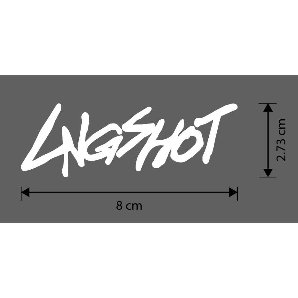 สติกเกอร์ไดคัท : Lngshot Logo