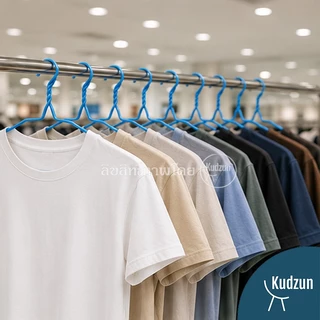 Kudzun ไม้แขวนเสื้อ ไม้แขวนเสื้อหนาพิเศษ ขนาดจัมโบ้ เกรด AAA