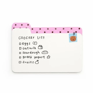 Bringhome Magnet Whiteboard แผ่นไวท์บอร์ดแบบแม่เหล็ก พร้อมปากกา
