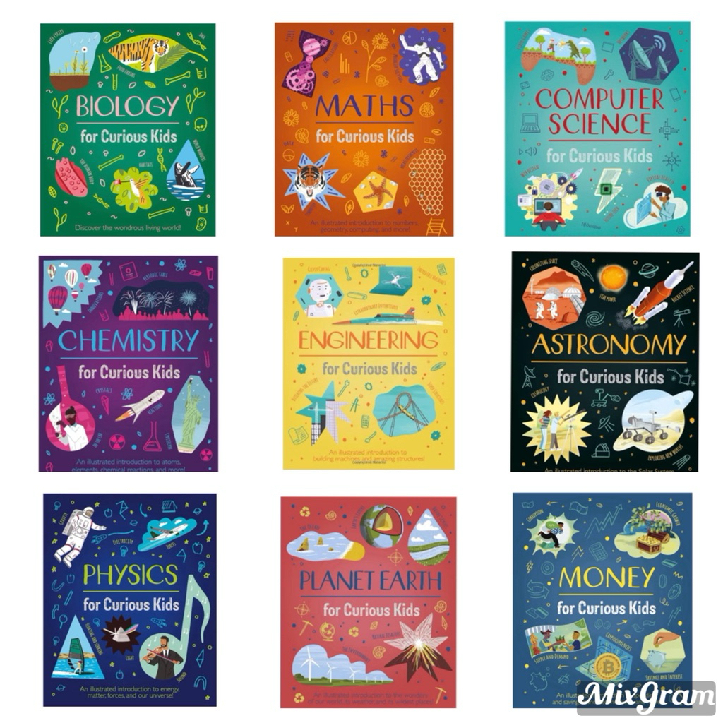 Curious Kids :Biology ,Physical ,Chemistry,Math ,Astronomy, Engineering ,Computer Discover the Wondrous Living World