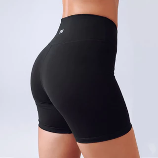 SEAMLESS BUTT HUGGERS SHORTS WITH POCKET (5.5 INCH)