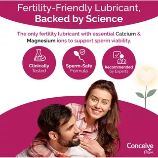 Sasmar Conceive Plus เจลหล่อลื่นสำหรับผู้ต้องการมีบุตร 75 มล.Exp. 1/2029