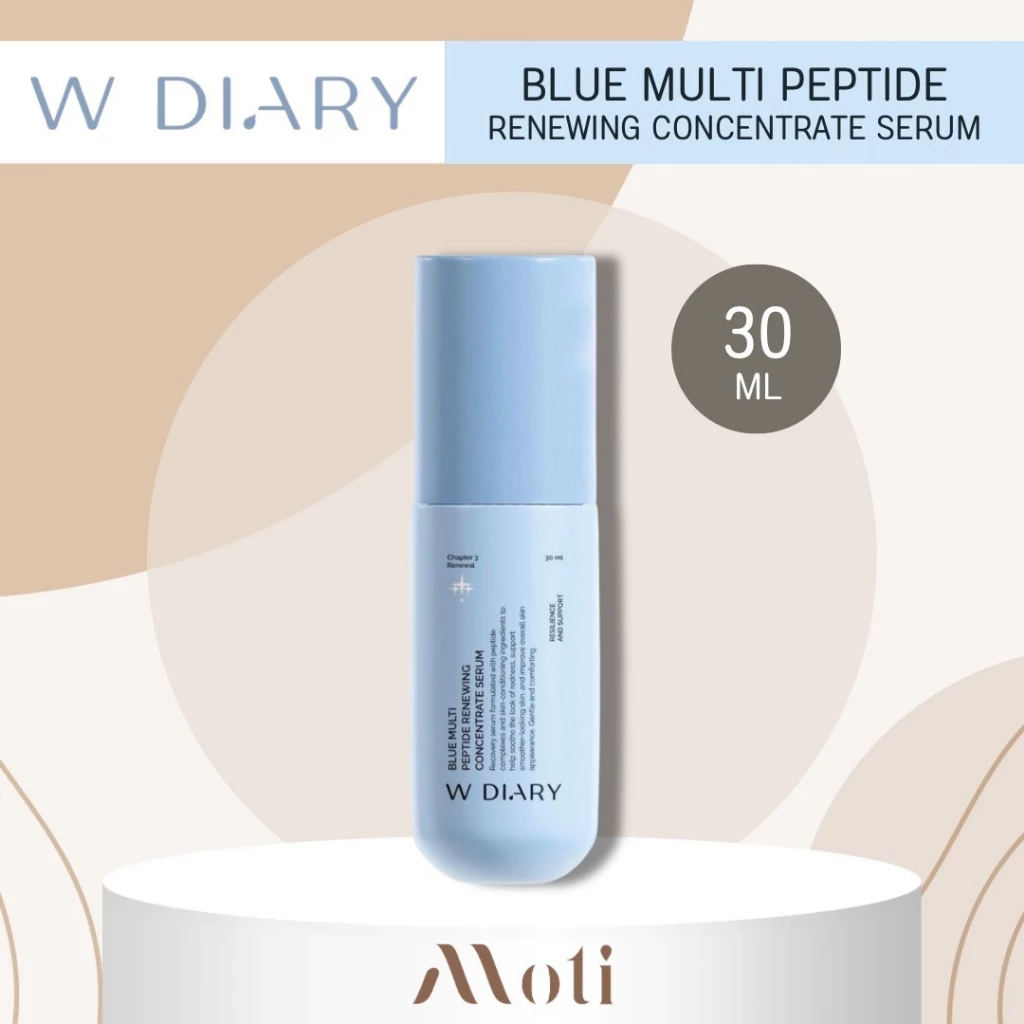 W DIARY Blue Multi Peptide Renewing Concentrate Serum ปริมาณ 30ml.
