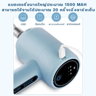 Eihome เครื่องตีไข่ไฟฟ้า เครื่องตีฟองนม กำลังแรง ปรับได้3เกียร์ ตีครีม ตีไข่ กำลังแรง ใช้งานง่าย