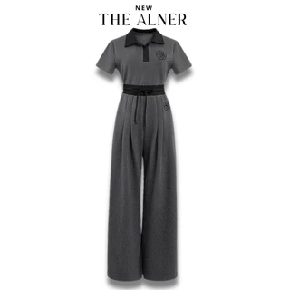 Polo Camellia set ชุดเซตวอร์มคามิเลียคอปก กางเกงขายาว The alner (ดิอัลเนอร์) AN028