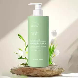 🔥 Free Shipping Amino Acid Shampoo Mixed With Sea Salt 500ml | Eliminate Dandruff, Control Oiliness Deep Cleaning Soft,