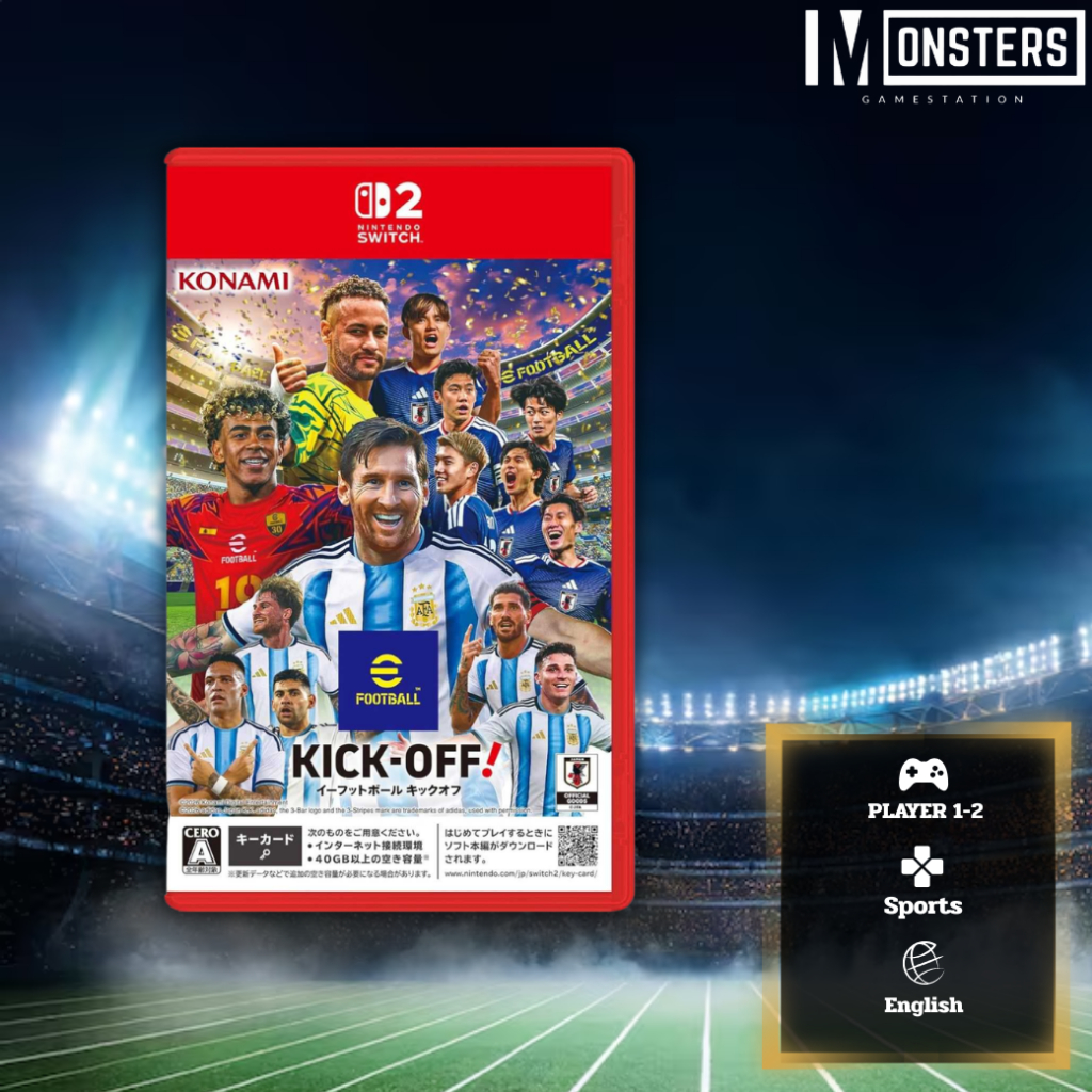 (พร้อมส่ง) eFootball Kick-Of [Nintendo Switch2] [มือ1] [โซน2 JPN]
