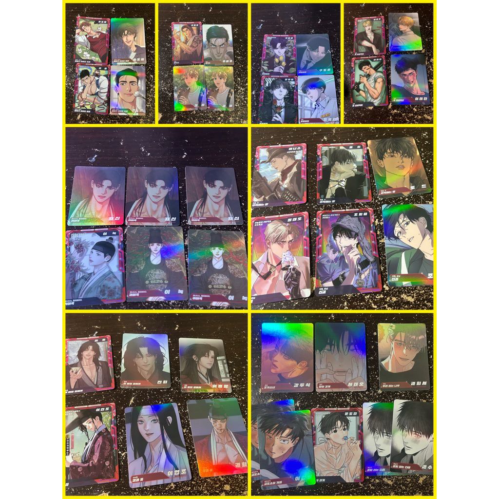 [พร้อมส่ง] พรีเมี่ยมวาย Lezhin AR Card ซองสุ่มการ์ด jmee