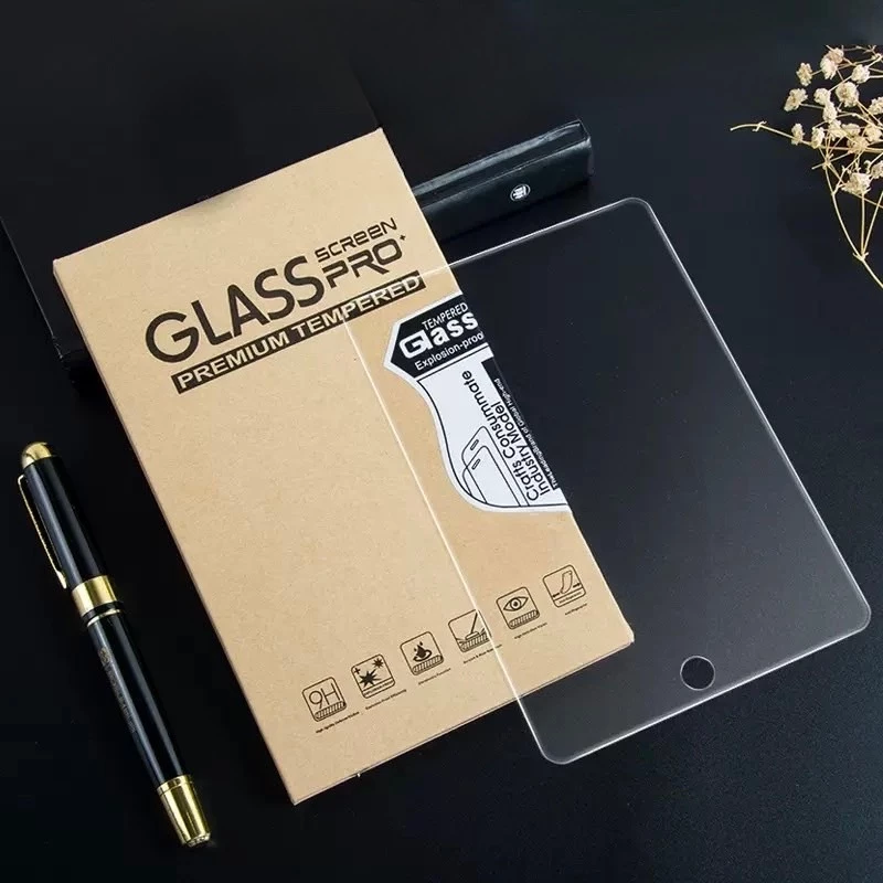 ฟิล์มกระจกใสนิรภัย สำหรับ ไอแพด Gen 5/6/7/8/9 10.2 Air 1/2/3/4/5 9.7 Mini 1/2/3/4/5 iPad Pro 10.5/11(2018/2020)ไอแพดเจน