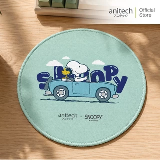 Anitech X Snoopy4 Mouse Pad รุ่น SNP-MP011 แผ่นรองเมาส์ผิวเรียบ ฐานยางกันลื่น