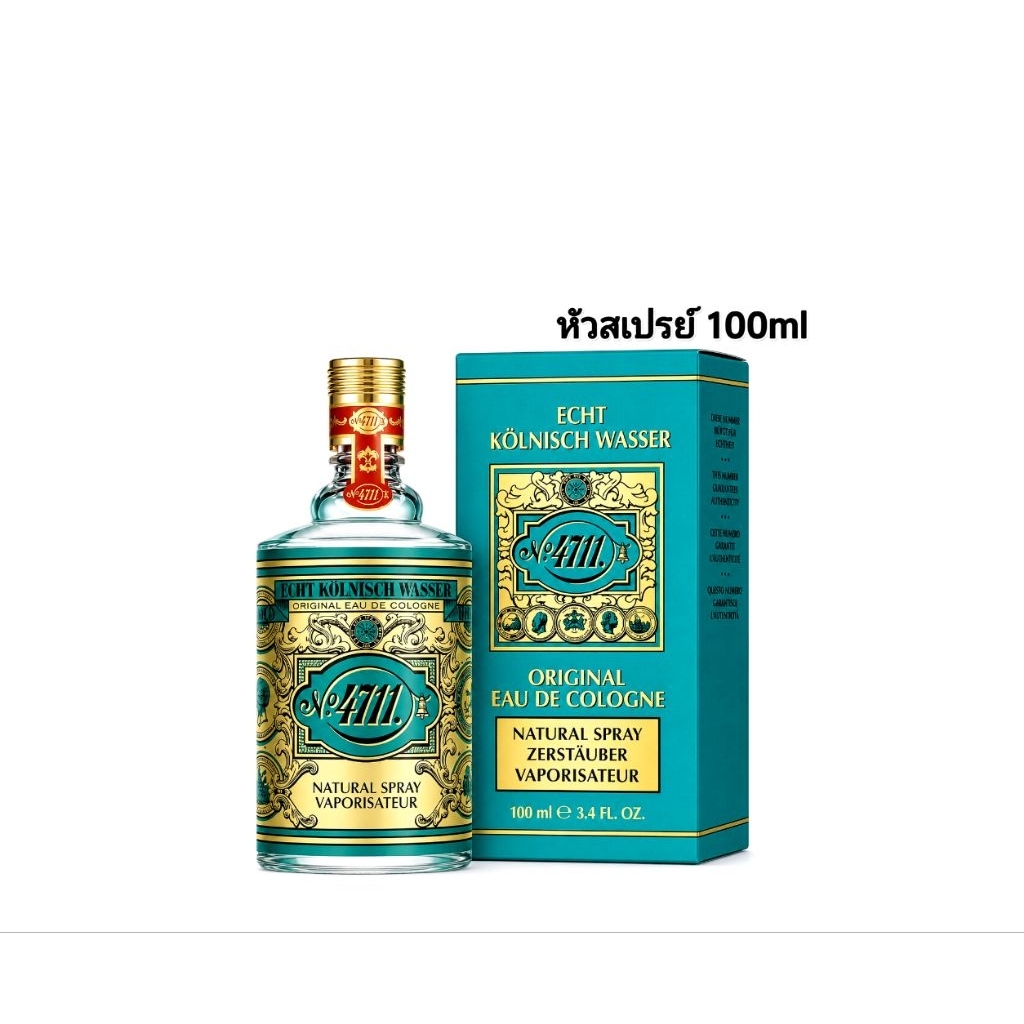 โคโลญจน์ 4711 Original * Spray * 100ml 🇩🇪 Eau De Cologne new in box