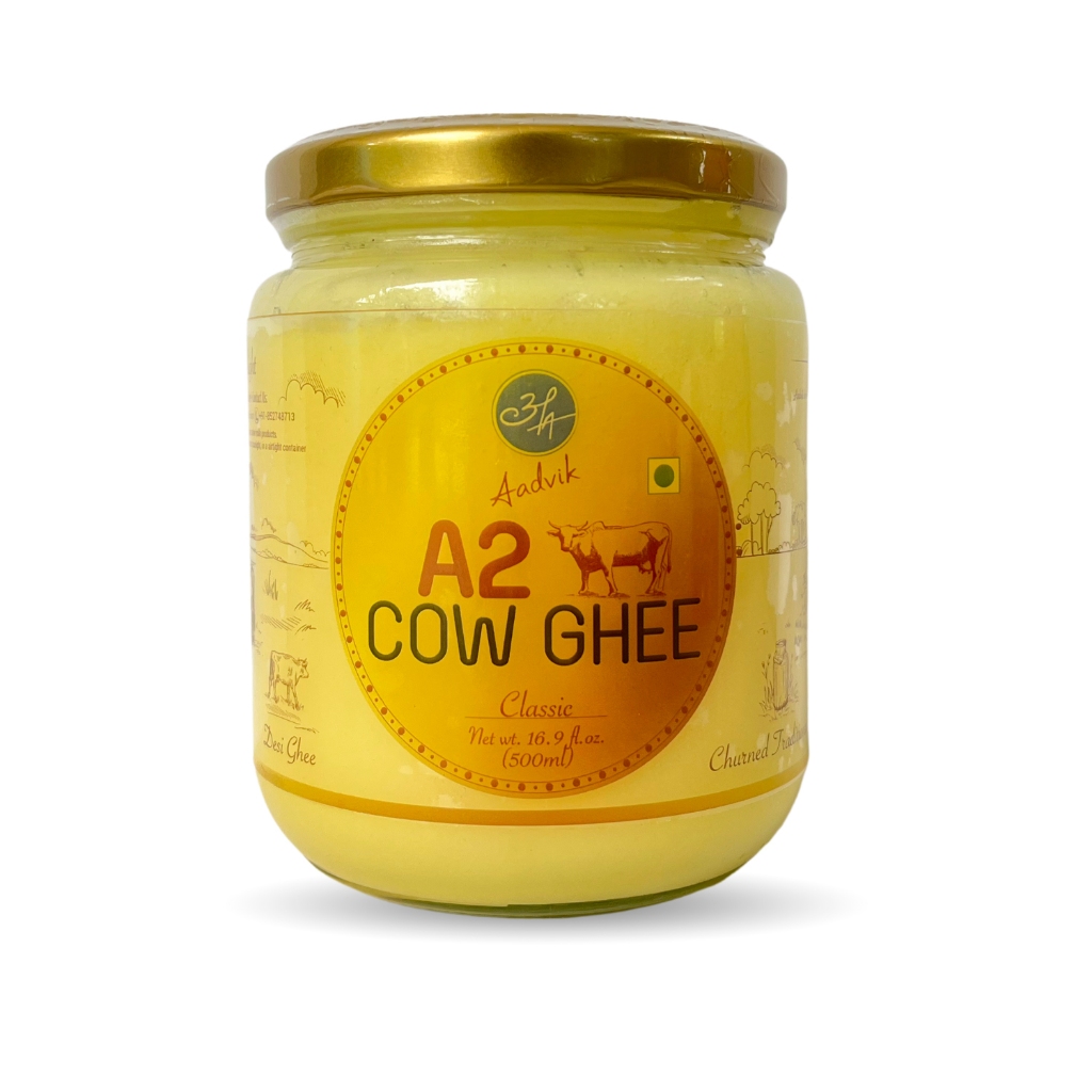Aadvik | A2 Cow Ghee | กีนมวัว A2– 500ml SYM