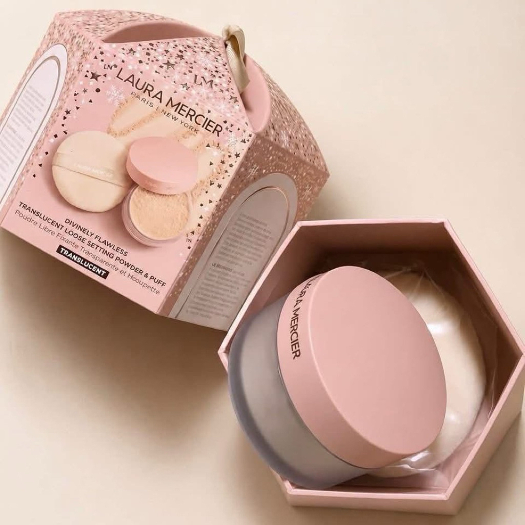 Limited Laura Mercier Divinely Flawless Translucent Loose Setting Powder  แป้ง Translucent Loose 29g