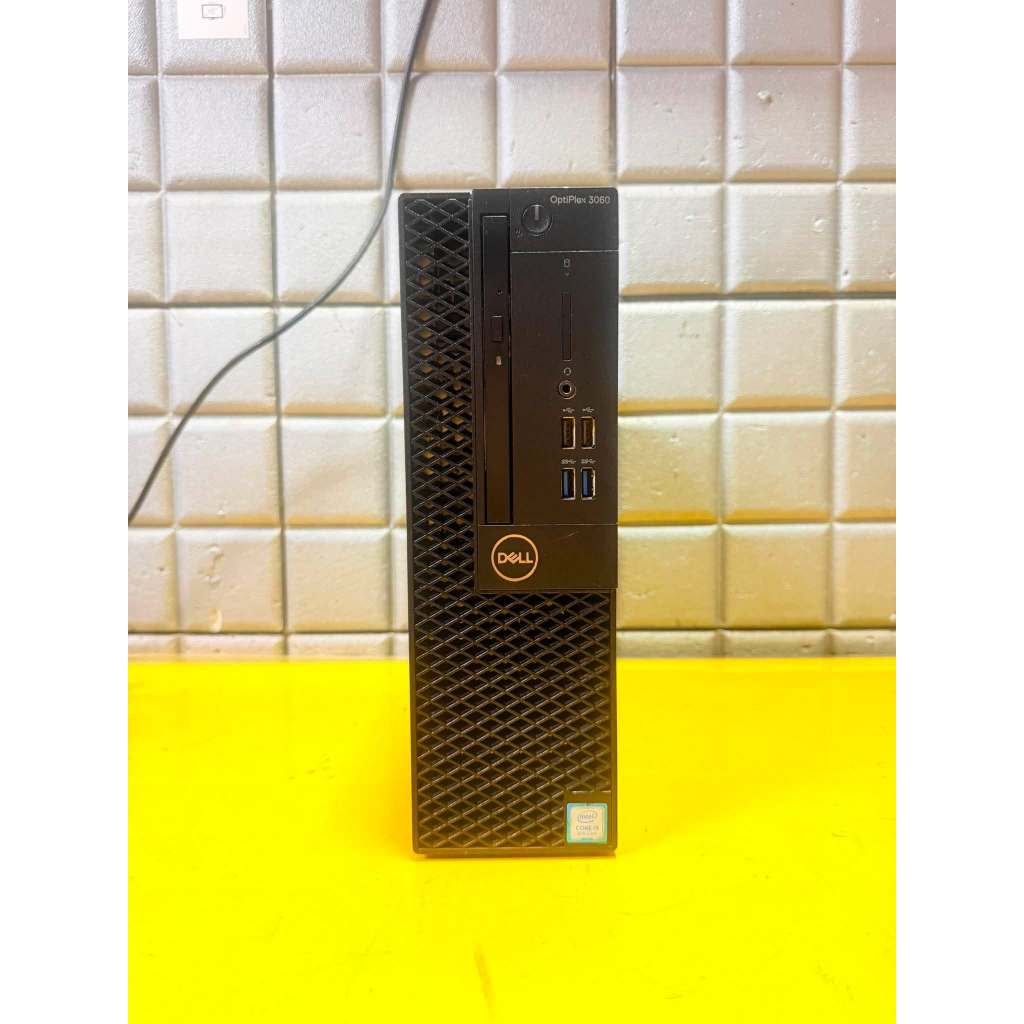 คอมพิวเตอร์ i5-8400 DESKTOP PC Dell Optiplex 3060 SFF RAM 8G SSD120-240Gมือ2 สภาพดี พร้อมไช้งาน