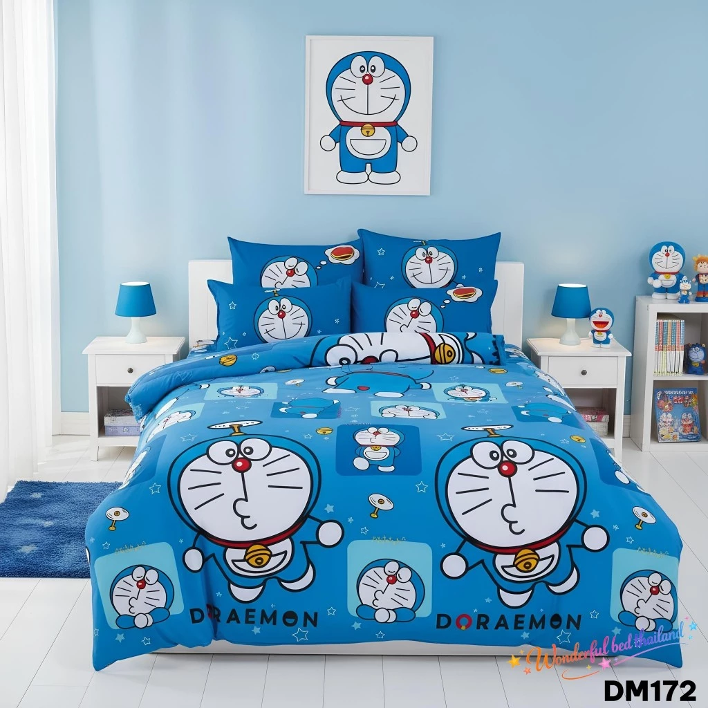 ชุดเครื่องนอน TOTO ลายโดราเอมอน รุ่น DM172