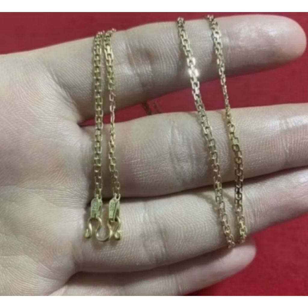 สร้อยคอ9k พร้อมใบรับประกัน
