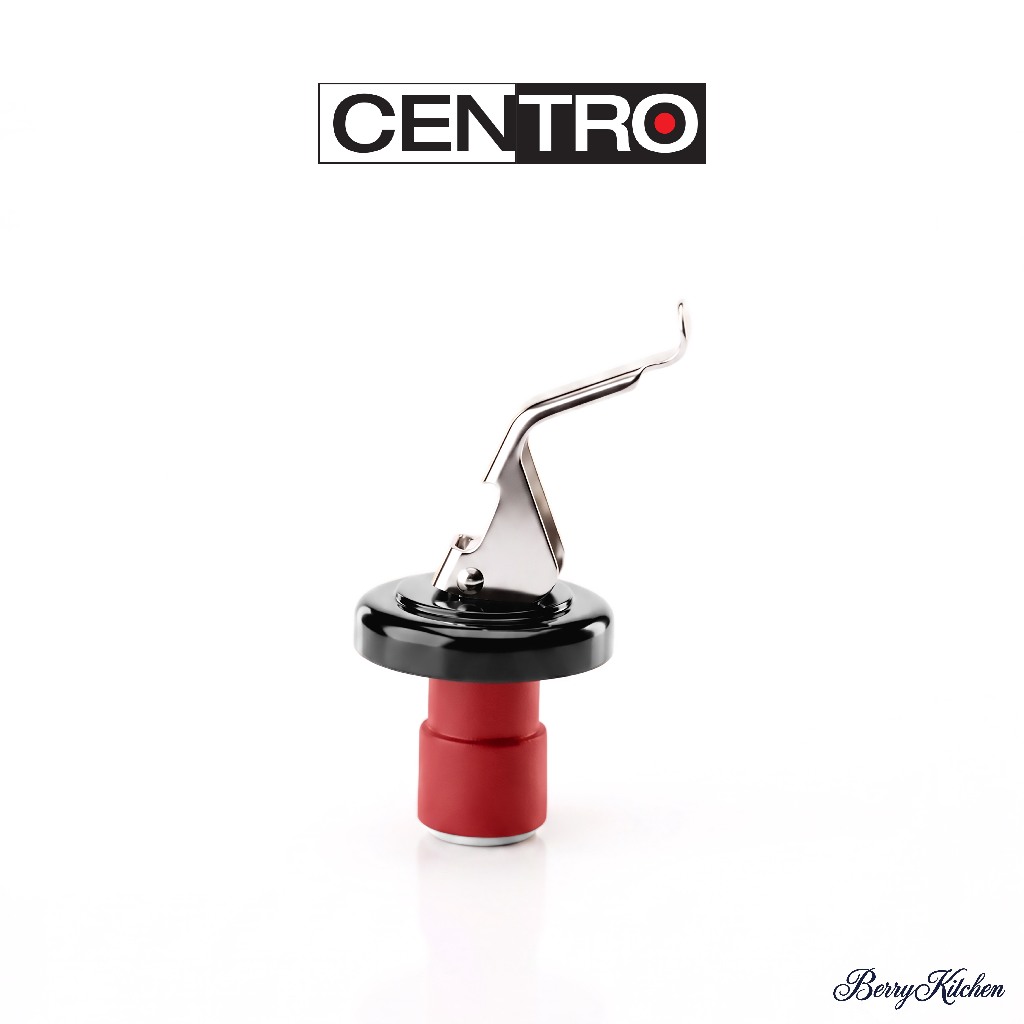 ที่เปิดขวดไวน์ จุกเปิดขวดไวน์ จุกเปิดขวดโซดา Wine Sealer S/S & Nylon CENTRO - HCH4
