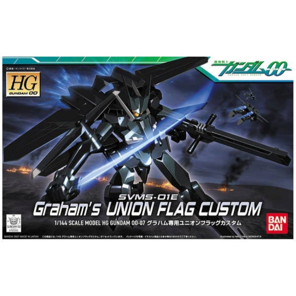 [มีส่ง​ด่วน​] BANDAI HG Union Flag Custom (Graham Custom) ร้าน SEVENTEEN HOBBY FRONT