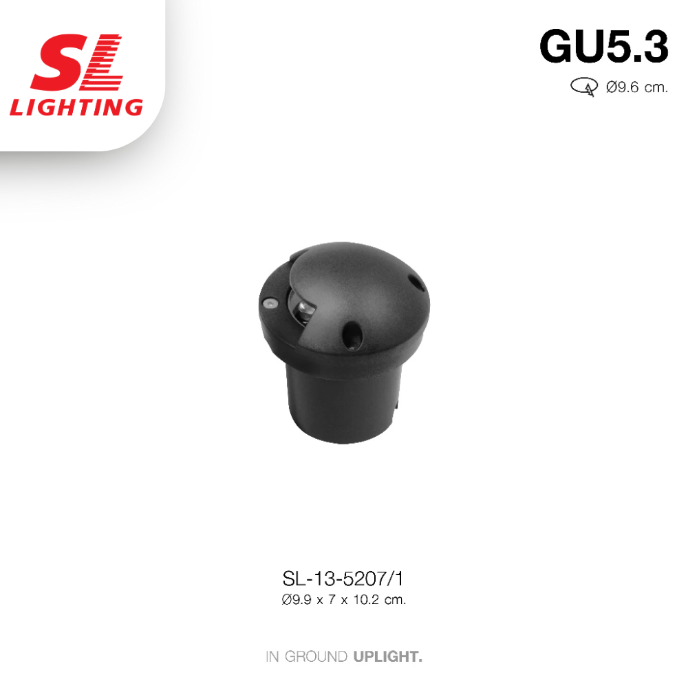 SL Lighting | 13-5207/1, 13-5208/2 โคมไฟฝังพื้น In Ground Uplight ใส่กับหลอด MR16 GU5.3 รวมแวท ราคา ถูกที่สุด โปรบีเคเค แกลเลอรีภาพที่ 2