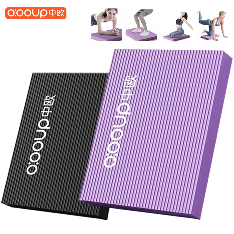รองเข่าโยคะ 40mm Zhougou yoga Balance Pad matแผ่นโฟมออกกำลังกาย แผ่นโยคะ เสื่อสมดุล เสื่อโยคะ nbr