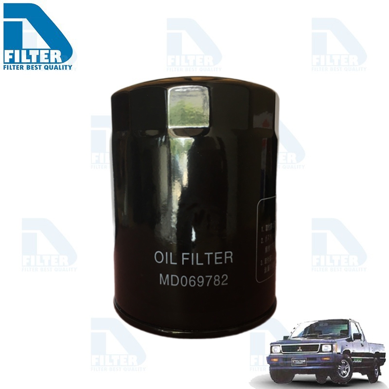 กรองน้ำมันเครื่อง Mitsubishi มิตซูบิชิ ไซโคลน Cyclone (เครื่อง 2.5) By D Filter (ไส้กรองน้ำมันเครื่อง) RO176