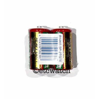 ถ่านไฟฉาย Toshiba Heavy duty size C / R14 1.5v แพ็ค 2 ก้อน ของแท้จากตัวแทนจำหน่ายอย่างเป็นทางการค 2 ก้อน หมดอายุ 03/2027