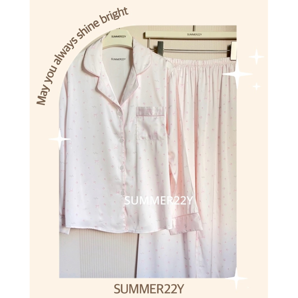 ICE SILK - COOL IN SUMMER ❄️ ชุดนอนติดแอร์ เนื้อผ้าเย็น สบาย Silk Satin 🎀