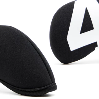 GOLF IRON COVER หัวกอล์ฟเหล็กเซ็ทคลุมเตียง4/5/6/7/8/9/A/P/S/X 10PCS Headcovers Iron Club ที่คลุมหัวไม้กอล์ฟเหล็กกันน้ำ
