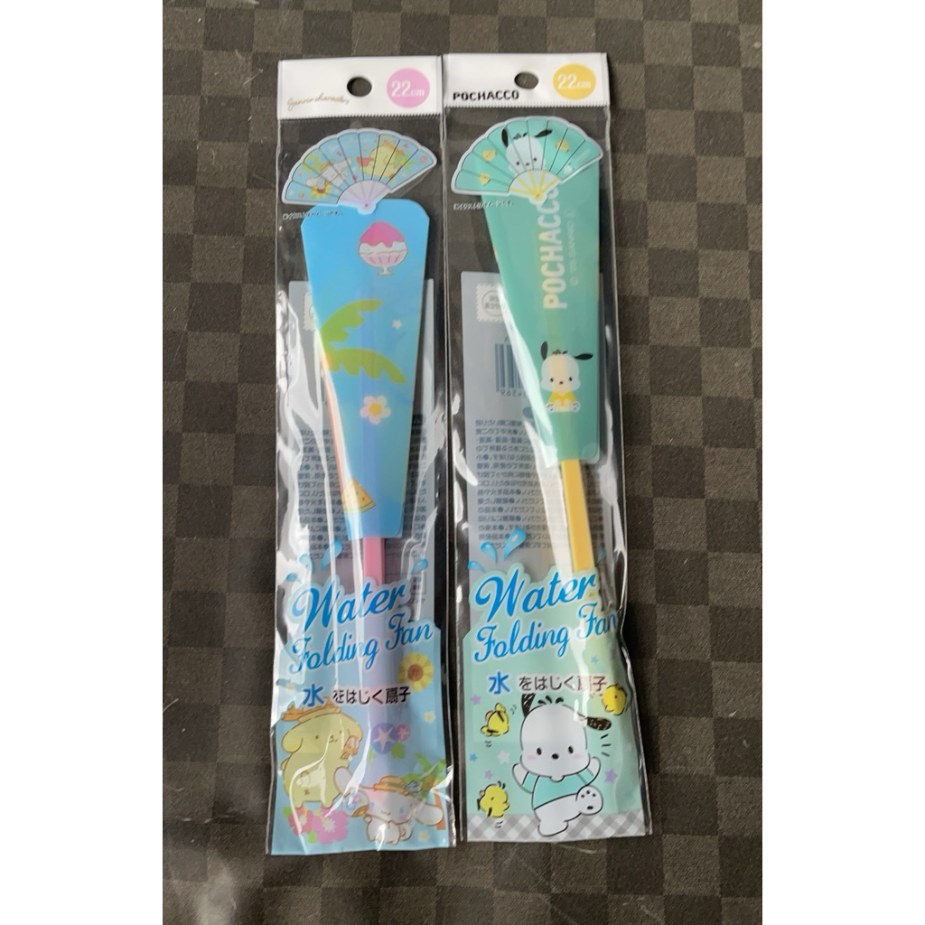 พัด sario japan ลายซาริโอ้ จากญี่ปุ่น 100%