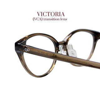 [ 17 กรัม สบายสุด ] PANTA │ VCA : VICTORIA แว่นกรองแสงสีฟ้าออกแดดเปลี่ยนสีชา เนื้อ TR เบาสบายหน้า