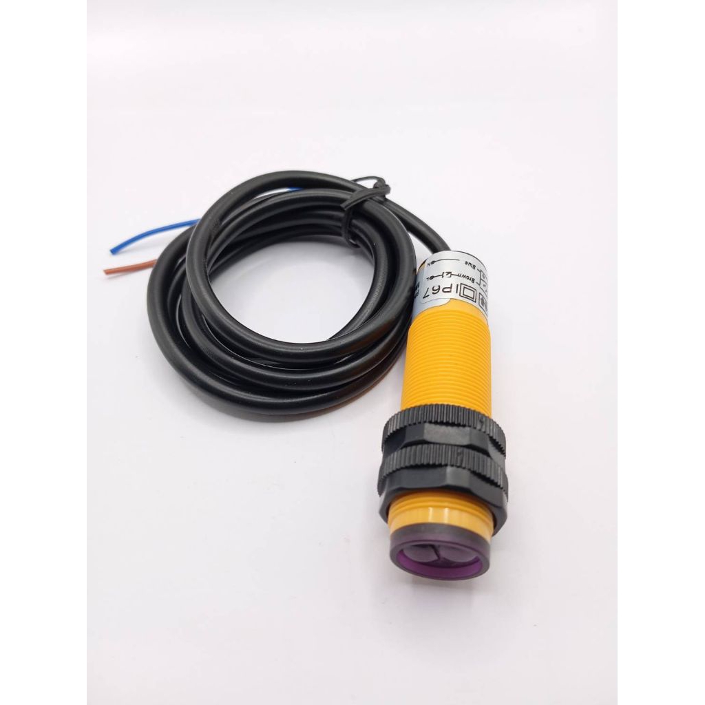 E3F-DS30Y1 โฟโต้เซ็นเซอร์ (Photoelectric Sensor) รุ่น E3F-DS30Y1 ตรวจจับวัตถุด้วยแสงอินฟราเรดระยะประ