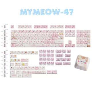 [โค้ดคุ้มลด 20%] DEKAY MYMEOW Collection Keycap คีย์แคปภาษาไทย CAT KEYCAP BIGPENGUIN BIG PENGUIN
