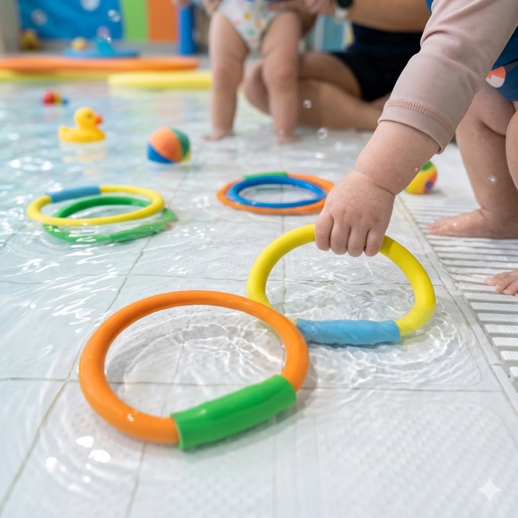 Diving Ring ห่วงจมน้ำ ของเล่นฝึกดำน้ำสำหรับเด็ก 5 ขวบขึ้นไป ทำจากยางฟองน้ำ มี มอก. มาตรฐาน ส่งออกต่างประเทศ By Safsof