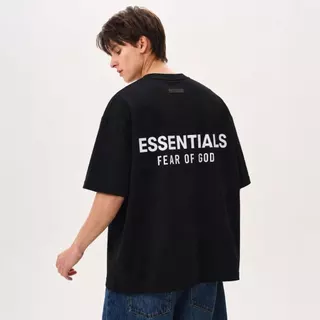 Fear of god Essentials FW24 Holiday Core Series Black T-shirt 100% Authentic