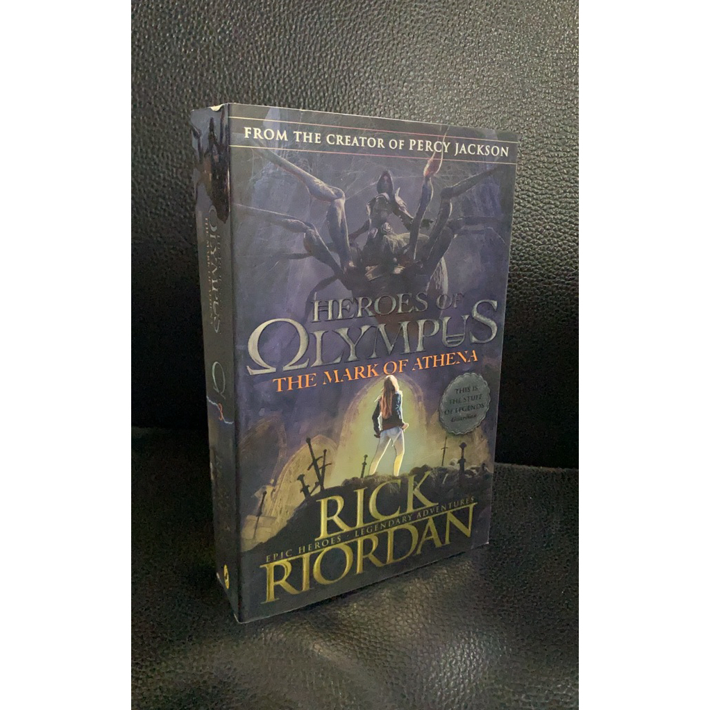 (หนังสือภาษาอังกฤษ) HEROES OF OLYMPUS THE MARK OF ATHENA(R3)