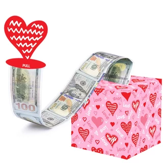 💥พร้อมส่งในไทย เซอร์ไพรส์ กล่องดึงเงิน💵 กล่องของขวัญวันเกิด ของขวัญวันวาเลนไทน์
