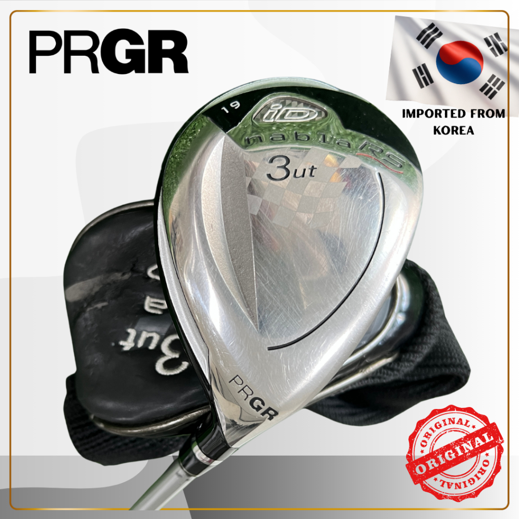 ✨(ไม้ไฮบริดมือสอง) PRGR nabla RS Hb3 - for Man  - Shaft : Original - Loft : 19 - Flex : R - สภาพ :80